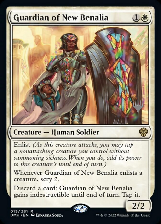 Guardian of New Benalia (Promo Pack) [Dominaria United Promos] | Odin's Place