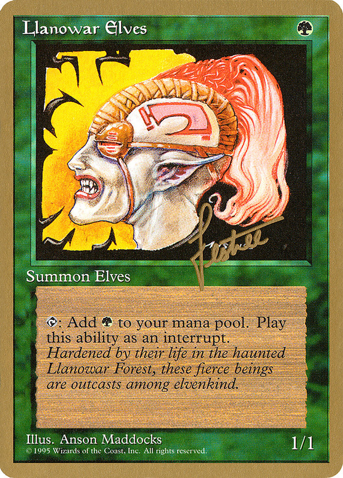 Llanowar Elves (Bertrand Lestree) [Pro Tour Collector Set] | Odin's Place