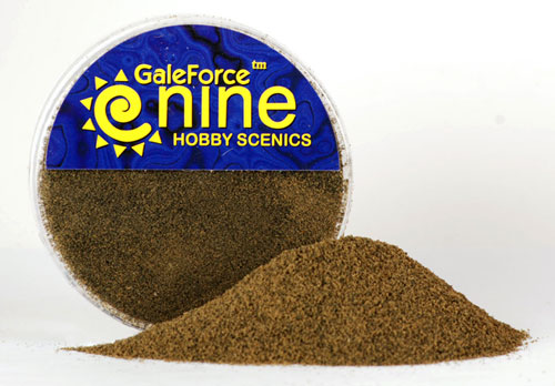 Gale Force 9 Miniatures Tools: Hobby Round Dirt Flock Foundation | Odin's Place