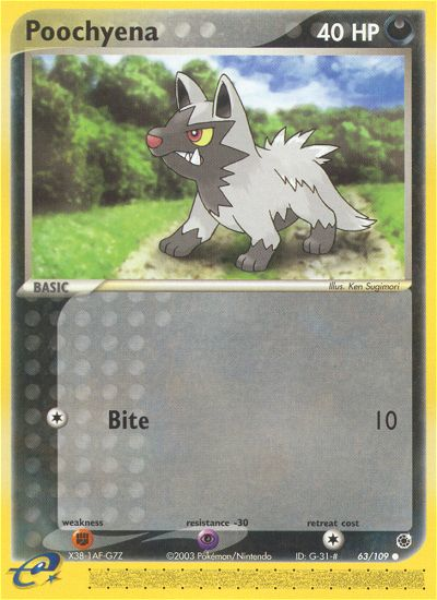 Poochyena (63/109) [EX: Ruby & Sapphire] | Odin's Place