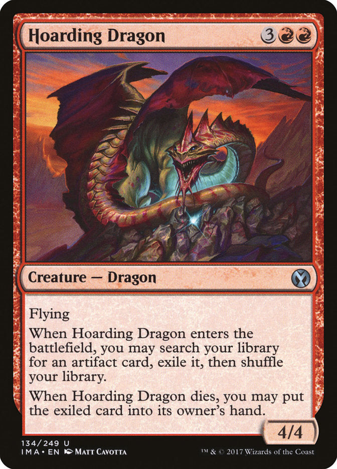 Hoarding Dragon (134) [Iconic Masters] | Odin's Place
