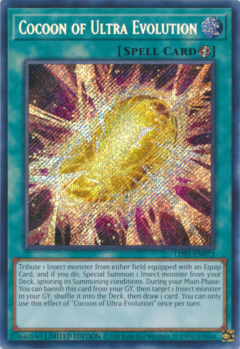 Cocoon of Ultra Evolution [LDS1-EN073] Secret Rare | Odin's Place