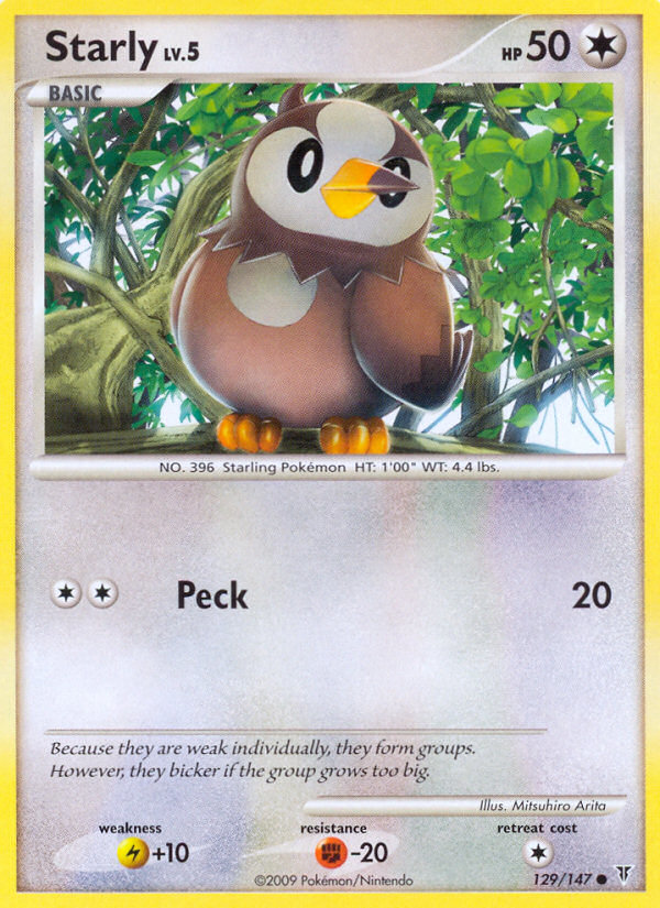 Starly (129/147) [Platinum: Supreme Victors] | Odin's Place