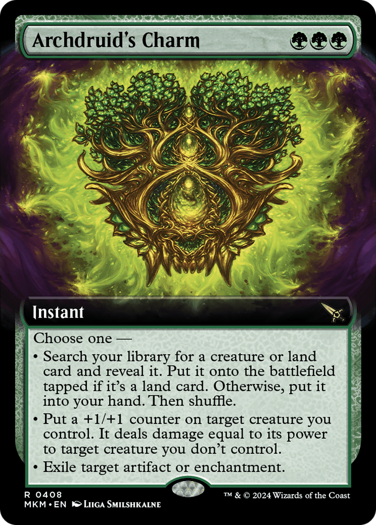 Archdruid's Charm (Extended Art) [Murders at Karlov Manor] | Odin's Place