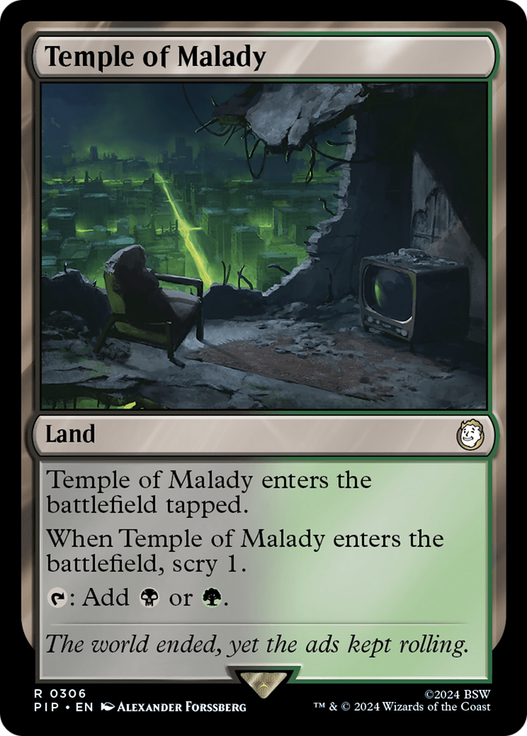 Temple of Malady [Fallout] | Odin's Place