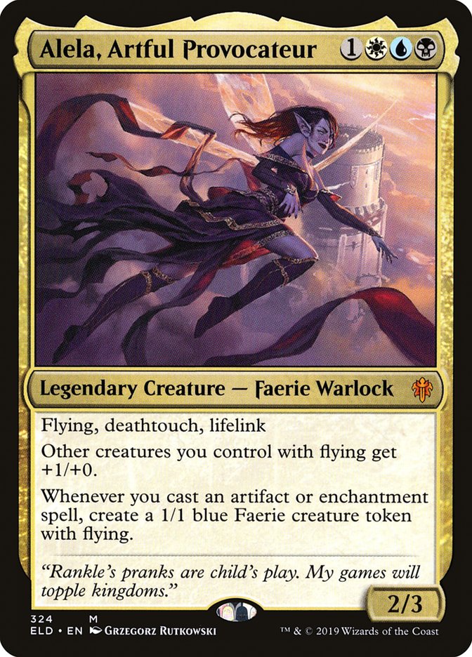 Alela, Artful Provocateur [Throne of Eldraine] | Odin's Place