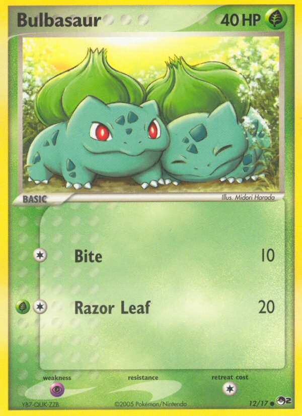 Bulbasaur (12/17) [POP Series 2] | Odin's Place