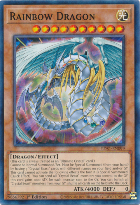 Rainbow Dragon [LDS1-EN099] Common | Odin's Place
