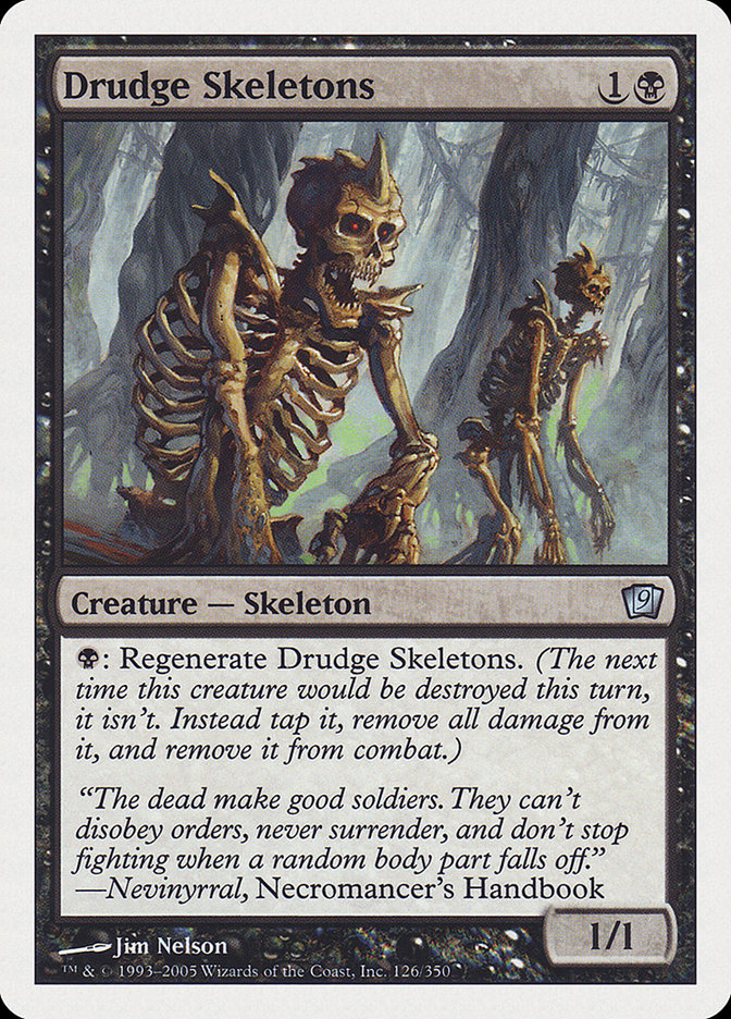 Drudge Skeletons (126) [Ninth Edition] | Odin's Place