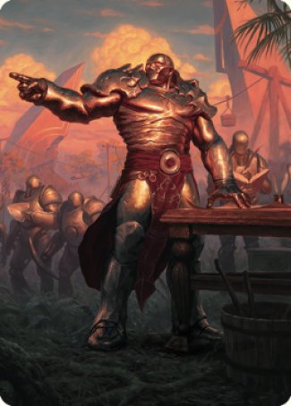 Karn, Living Legacy Art Card 1 [Dominaria United Art Series] | Odin's Place
