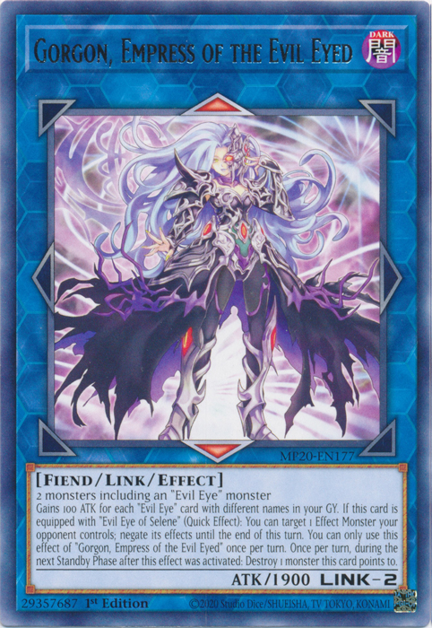 Gorgon, Empress of the Evil Eyed [MP20-EN177] Rare | Odin's Place