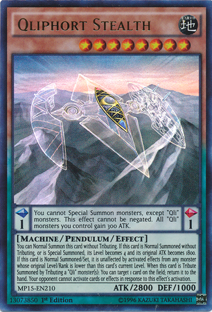 Qliphort Stealth [MP15-EN210] Ultra Rare | Odin's Place