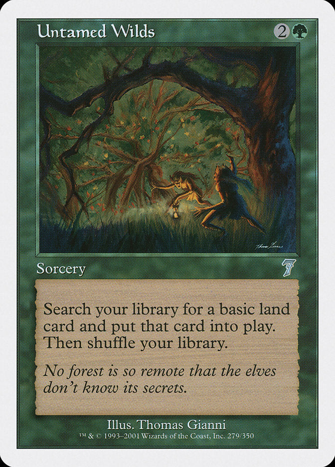 Untamed Wilds (279) [Seventh Edition] | Odin's Place