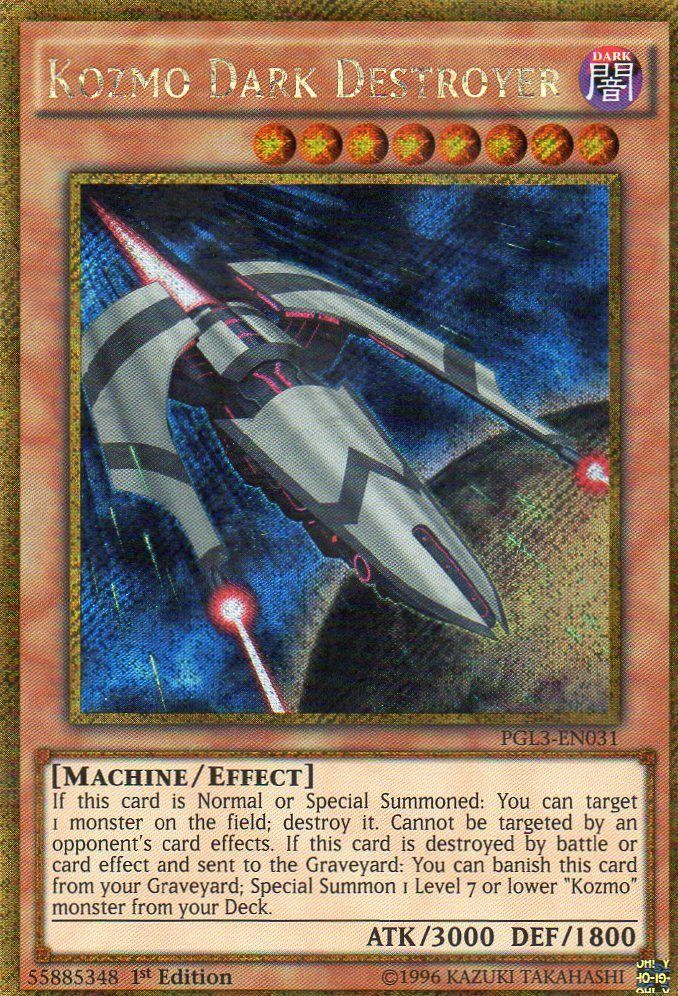 Kozmo Dark Destroyer [PGL3-EN031] Gold Secret Rare | Odin's Place