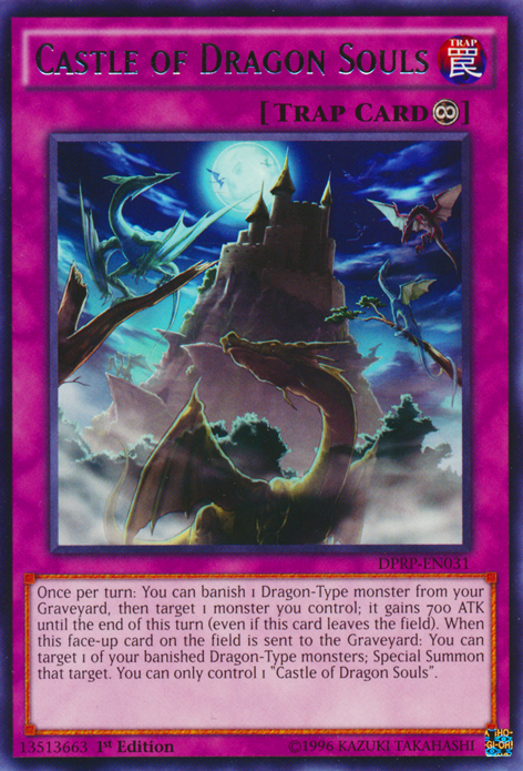 Castle of Dragon Souls [DPRP-EN031] Rare | Odin's Place