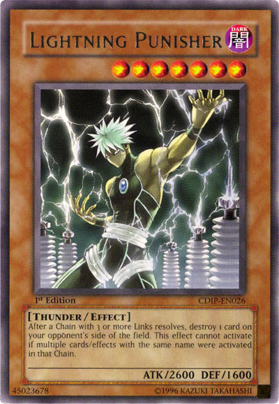Lightning Punisher [CDIP-EN026] Rare | Odin's Place