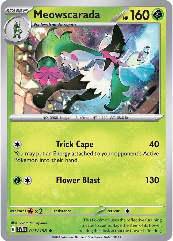 Meowscarada (015/198) [Scarlet & Violet: Base Set] | Odin's Place