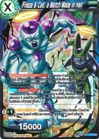 Frieza & Cell, a Match Made in Hell (BT12-029) [Vicious Rejuvenation] | Odin's Place