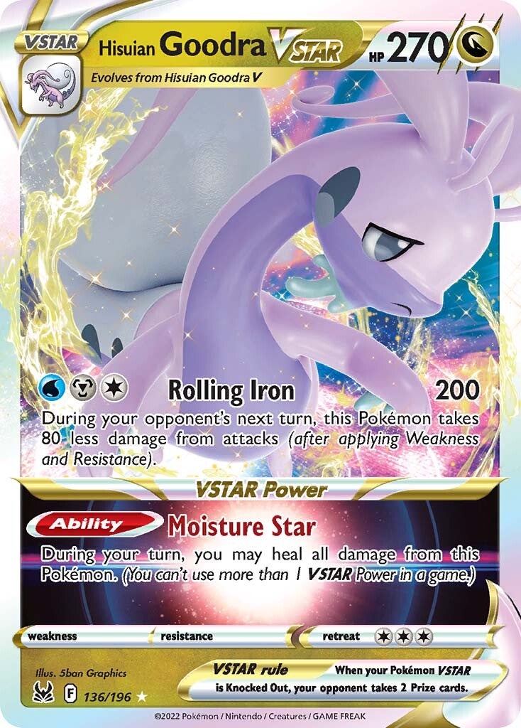 Hisuian Goodra VSTAR (136/196) [Sword & Shield: Lost Origin] | Odin's Place