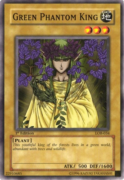 Green Phantom King [LOB-034] Common | Odin's Place