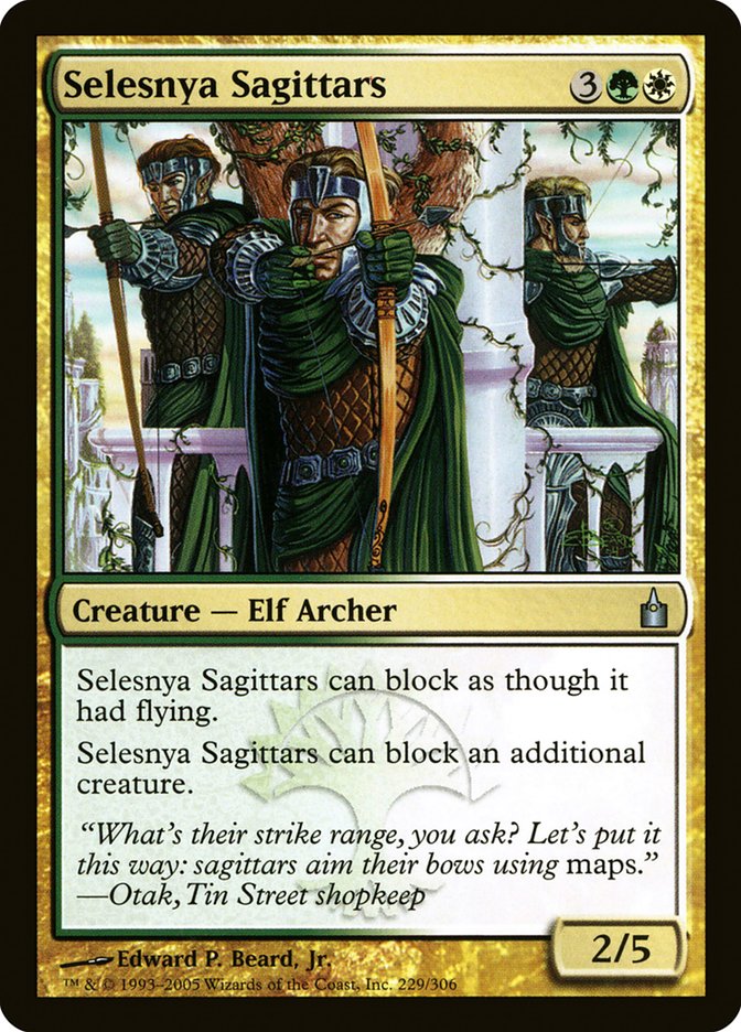 Selesnya Sagittars (229) [Ravnica: City of Guilds] | Odin's Place