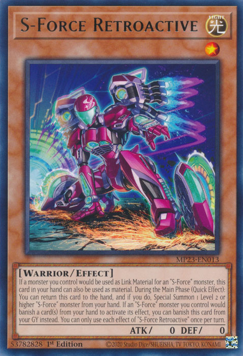 S-Force Retroactive [MP23-EN013] Rare | Odin's Place