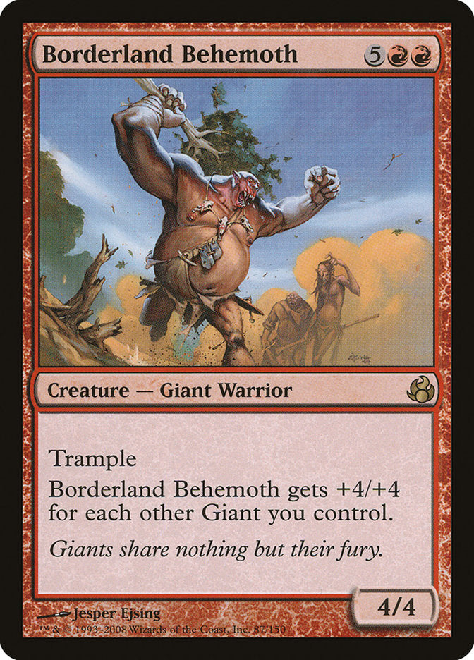 Borderland Behemoth (87) [Morningtide] | Odin's Place