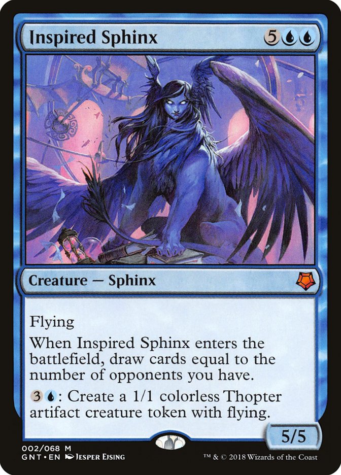 Inspired Sphinx (2) [Game Night 2018] | Odin's Place