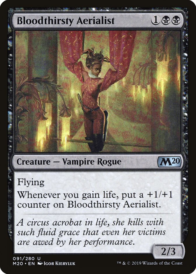 Bloodthirsty Aerialist [Core Set 2020] | Odin's Place
