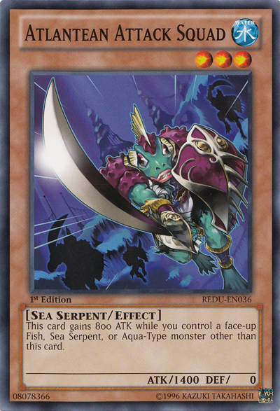 Atlantean Attack Squad [REDU-EN036] Common | Odin's Place