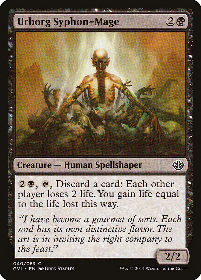 Urborg Syphon-Mage (40) (Garruk vs. Liliana) [Duel Decks Anthology] | Odin's Place