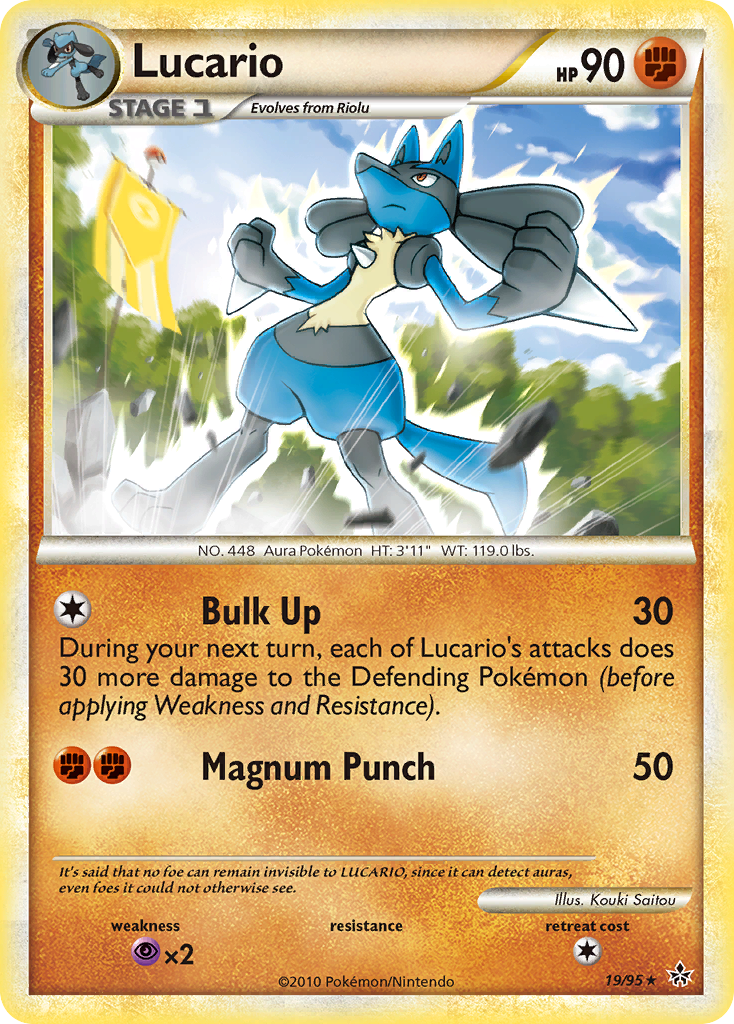 Lucario (19/95) [HeartGold & SoulSilver: Unleashed] | Odin's Place