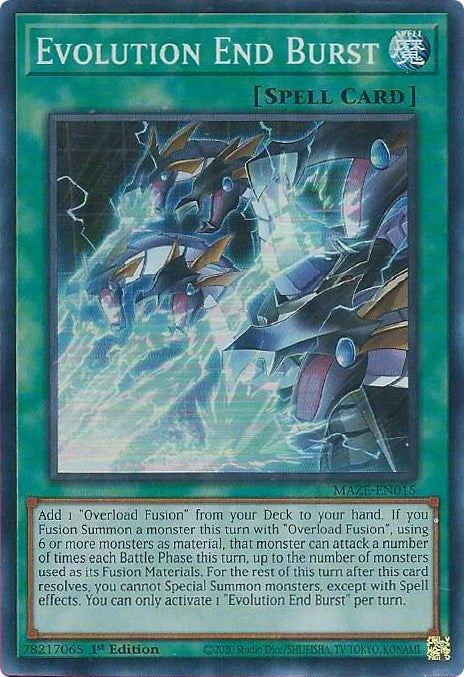 Evolution End Burst [MAZE-EN015] Super Rare | Odin's Place