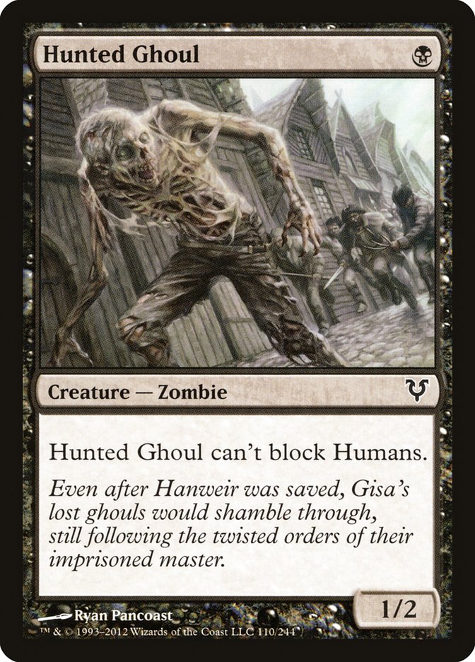 Hunted Ghoul (110) [Avacyn Restored] | Odin's Place