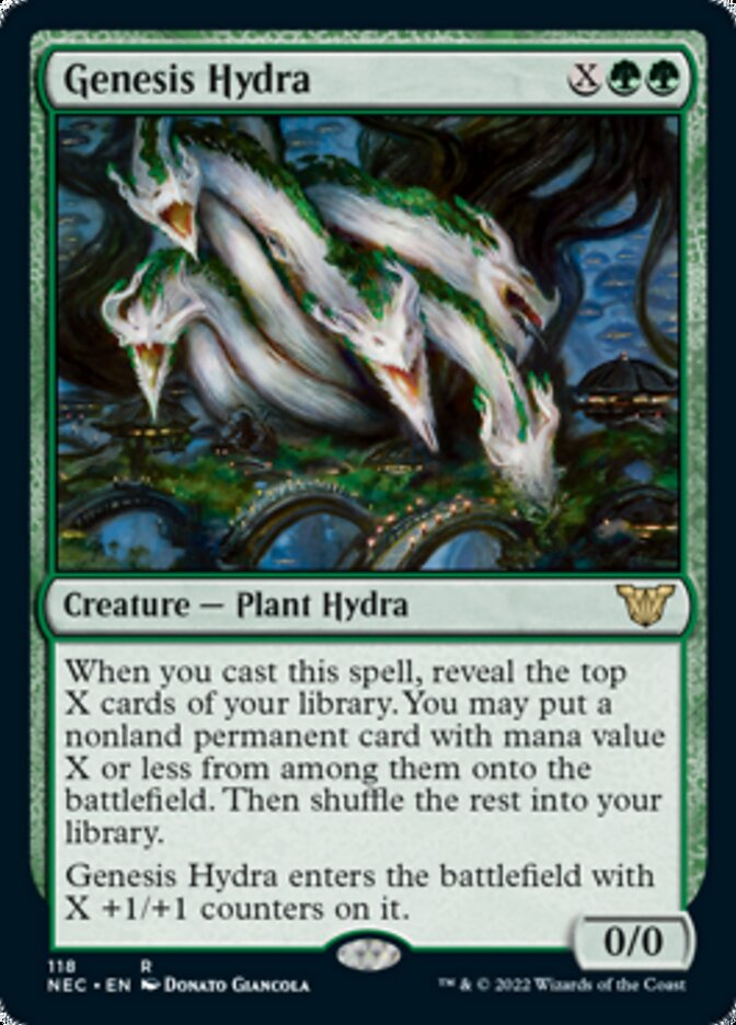 Genesis Hydra [Kamigawa: Neon Dynasty Commander] | Odin's Place