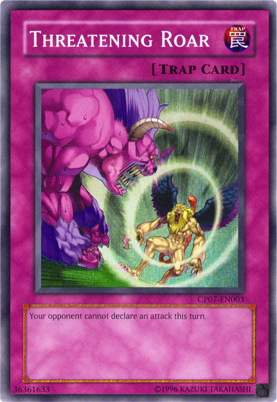Threatening Roar [CP07-EN003] Super Rare | Odin's Place