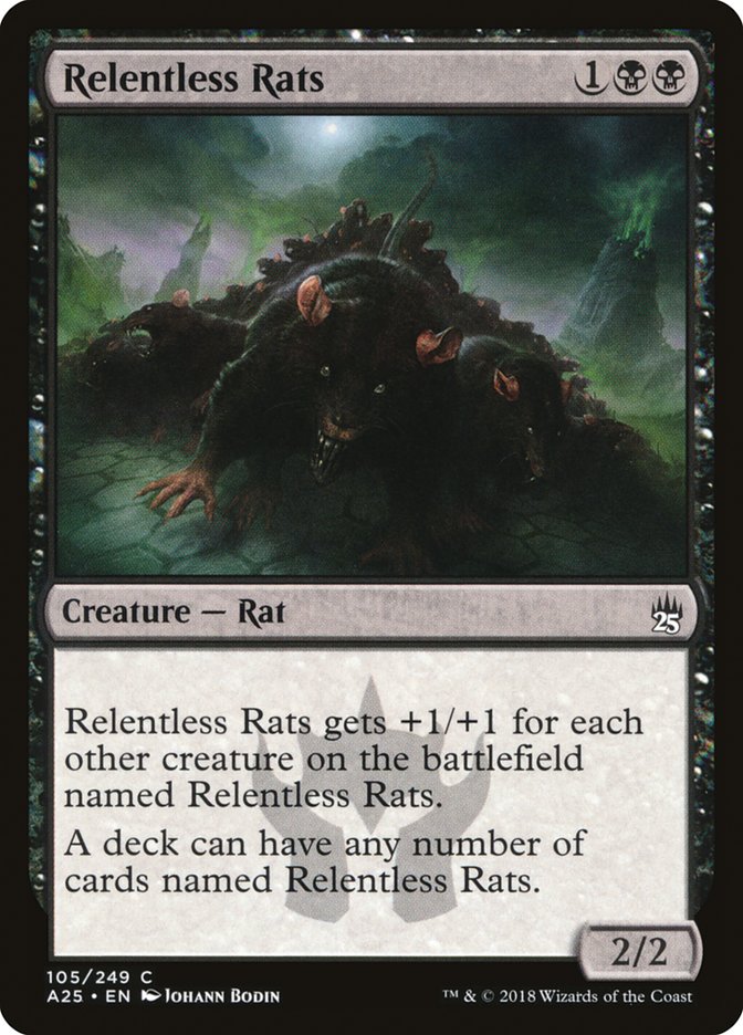 Relentless Rats (105) [Masters 25] | Odin's Place
