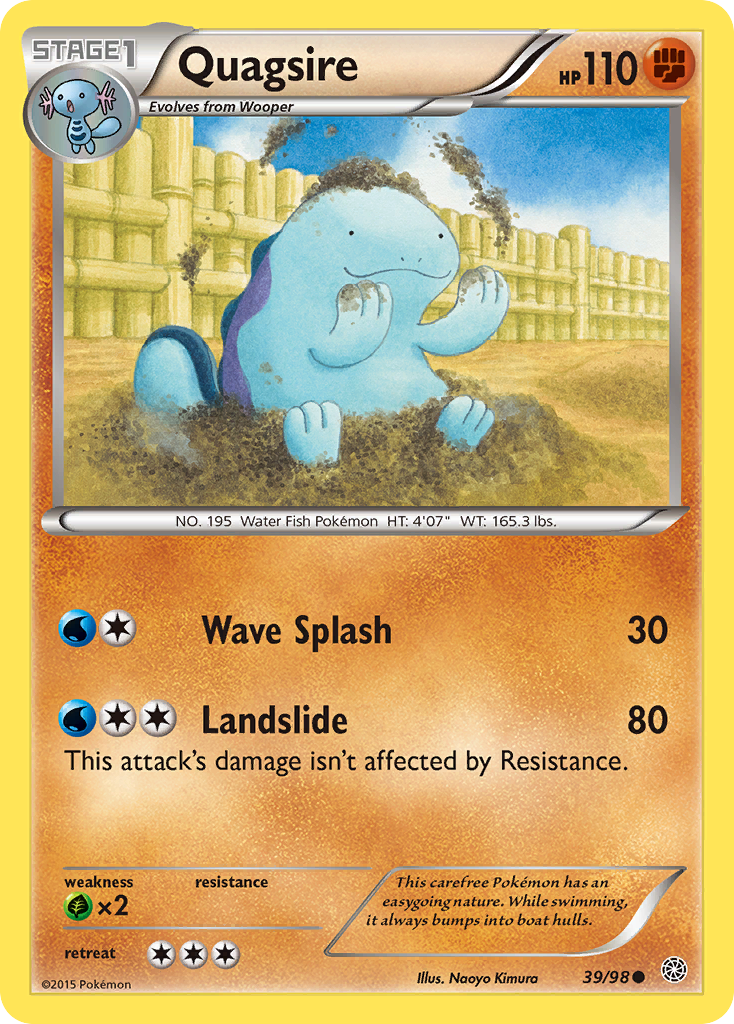 Quagsire (39/98) [XY: Ancient Origins] | Odin's Place