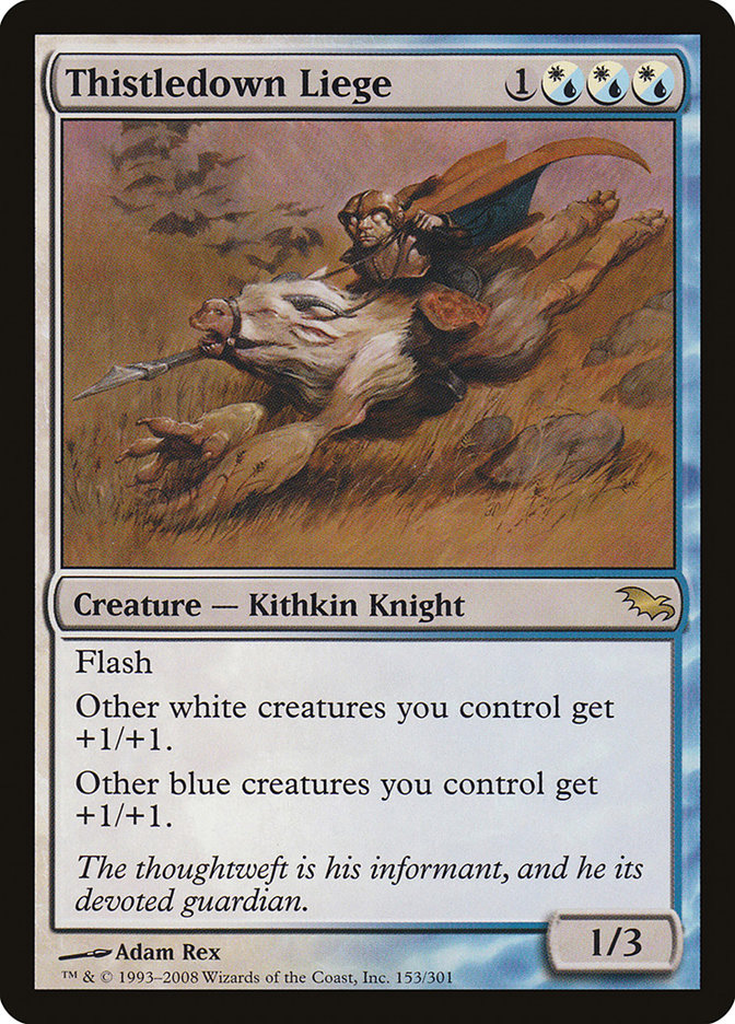Thistledown Liege (153) [Shadowmoor] | Odin's Place