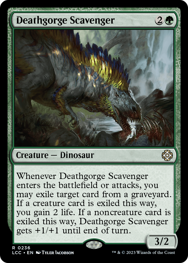 Deathgorge Scavenger [The Lost Caverns of Ixalan Commander] | Odin's Place