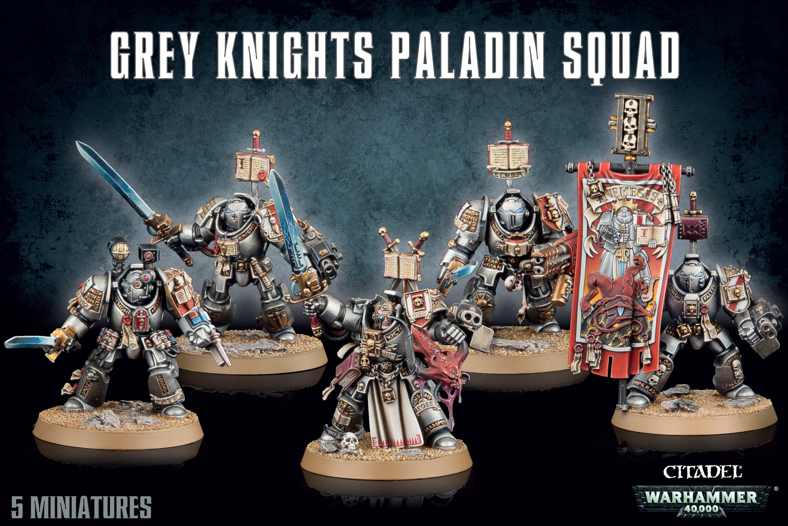 Warhammer 40K: Grey Knights Brotherhood Terminator Squad | Odin's Place