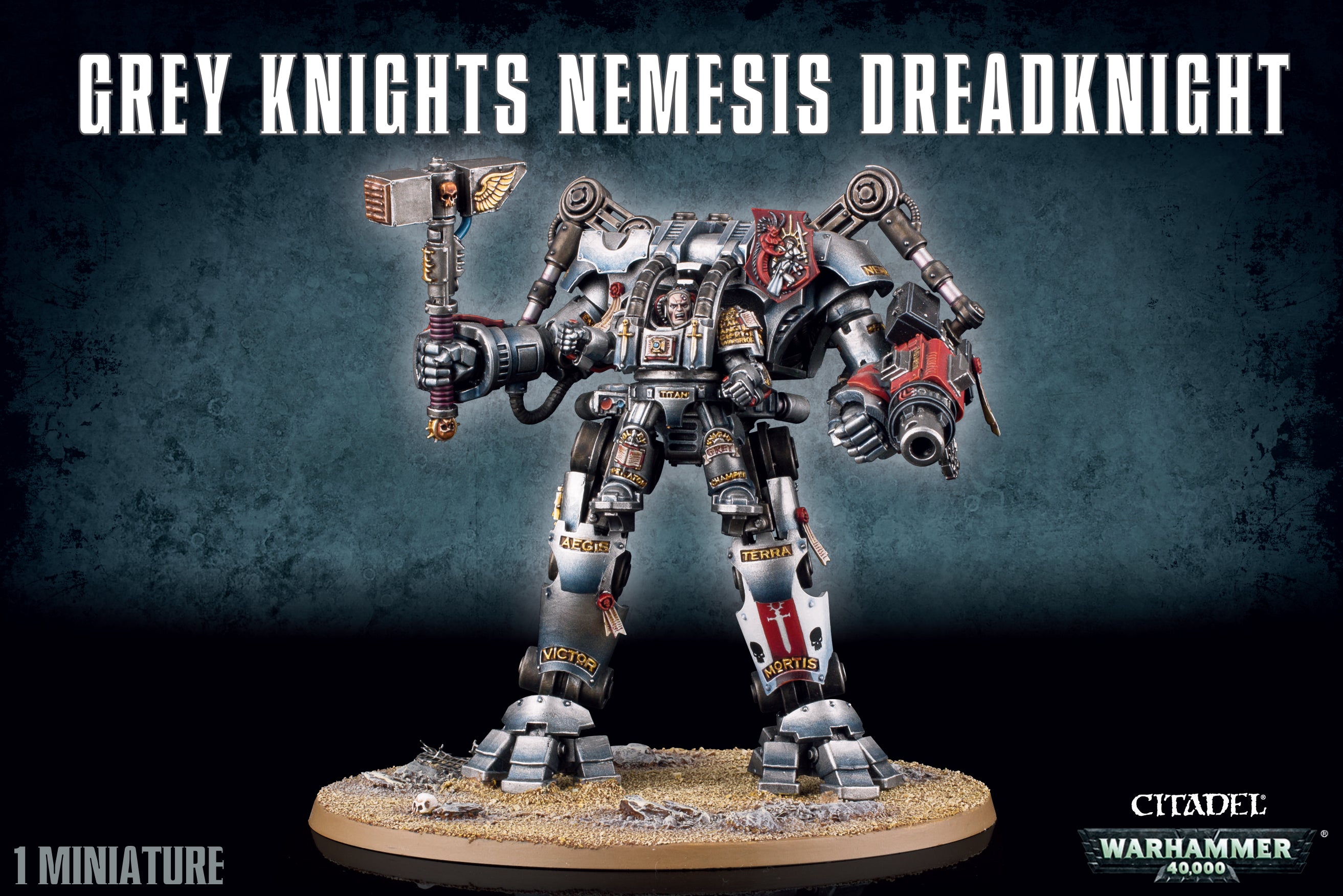 Warhammer 40K: Grey Knights Nemesis Dreadknight | Odin's Place