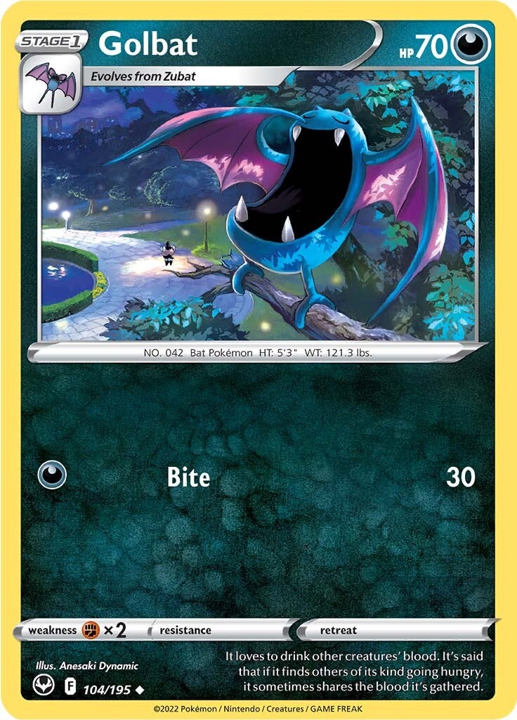 Golbat (104/195) [Sword & Shield: Silver Tempest] | Odin's Place