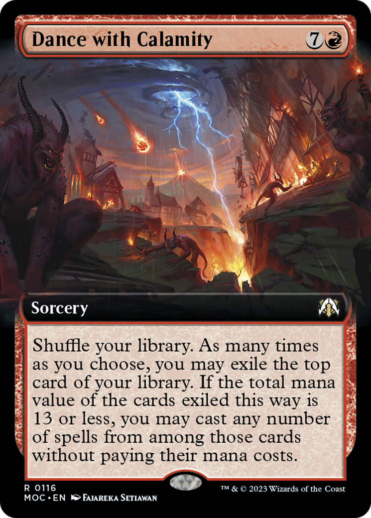 Dance with Calamity (Extended Art) [March of the Machine Commander] | Odin's Place