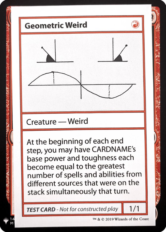 Geometric Weird [Mystery Booster Playtest Cards] | Odin's Place