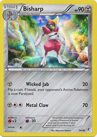 Bisharp (30/30) [XY: Trainer Kit 1 - Bisharp] | Odin's Place