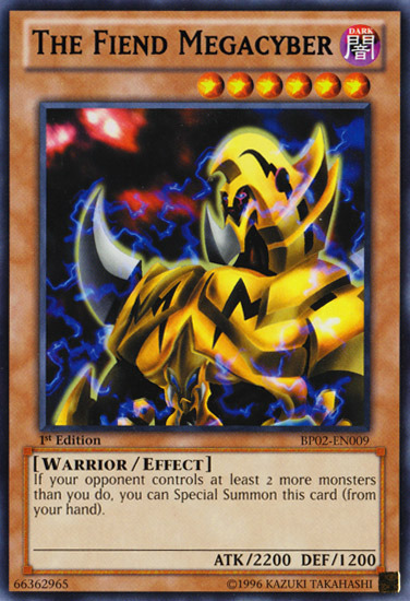 The Fiend Megacyber [BP02-EN009] Mosaic Rare | Odin's Place