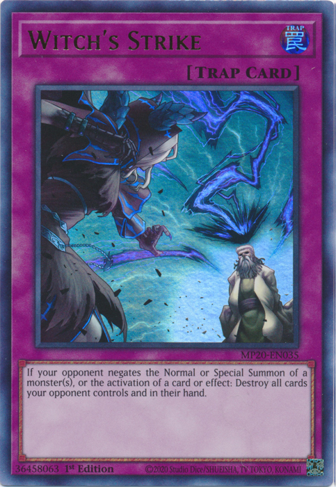 Witch's Strike [MP20-EN035] Ultra Rare | Odin's Place