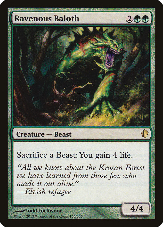 Ravenous Baloth (165) [Commander 2013] | Odin's Place