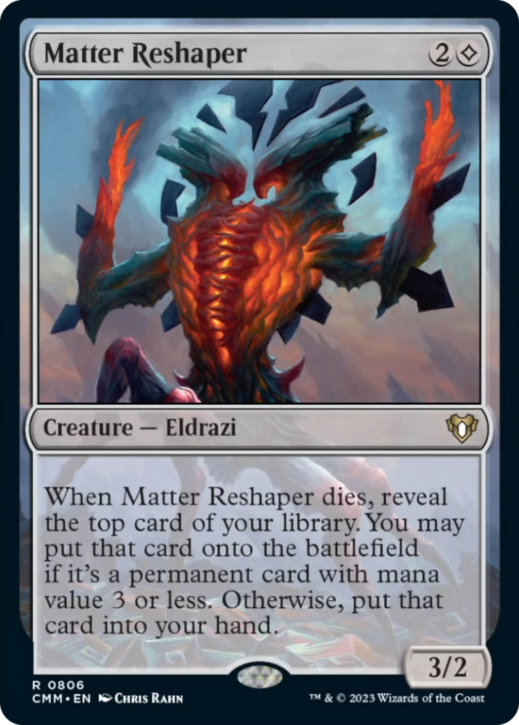 Matter Reshaper [Commander Masters] | Odin's Place